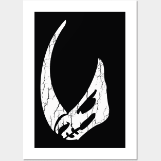 Distressed Mudhorn Sigil Posters and Art